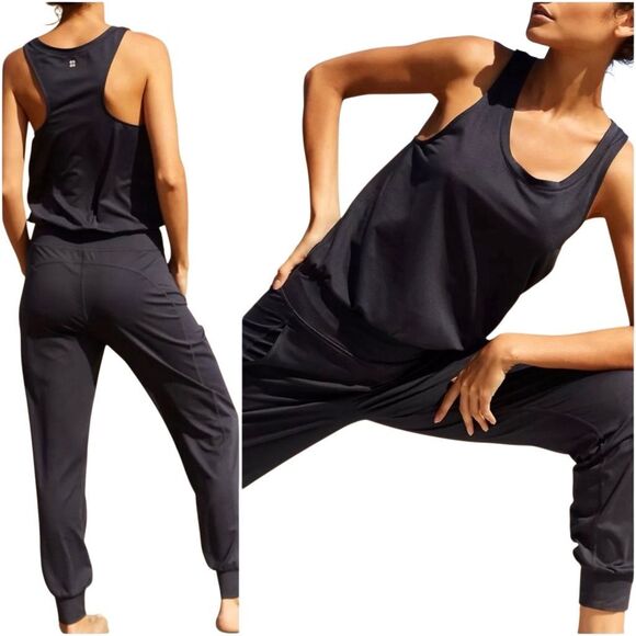 Sweaty Betty Gary Jumpsuit Black Size Small - Picture 2 of 11